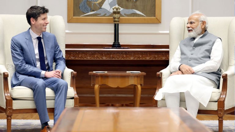 PM मोदी से मिले Open AI के CEO