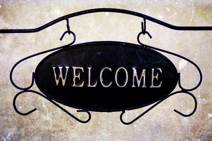Make your website visitors feel welcome