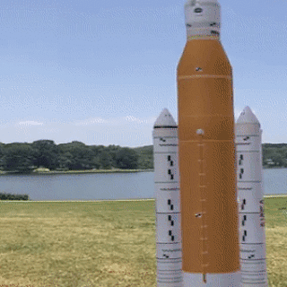 NASA App Welcomes Space Launch System Augmented Reality Model