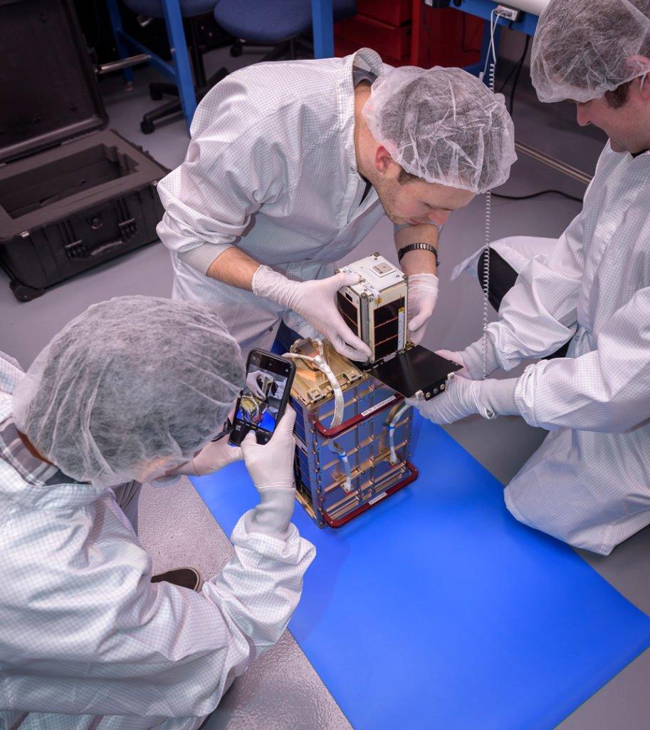 NASA to Demonstrate Miniature CubeSat Swarm Technology 