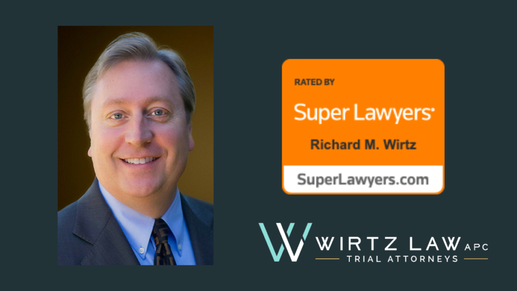 San Diego’s Wirtz Law Shines as Richard Wirtz Achieves Super Lawyers Recognition for 13 Consecutive Years