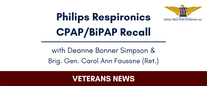 Philips Respironics CPAP/BiPAP Device Recall