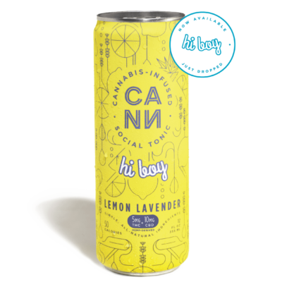 A can of Lemon Lavender Hi Boy with a logo.