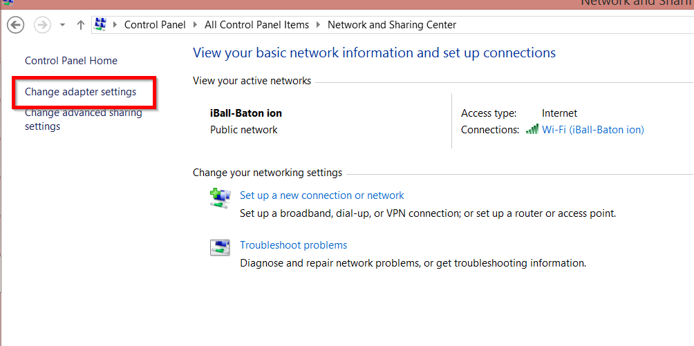 Fix DNS_PROBE_FINISHED_NXDOMAIN Error - change adapter setting