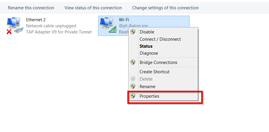 Fix DNS_PROBE_FINISHED_NXDOMAIN Error - properties