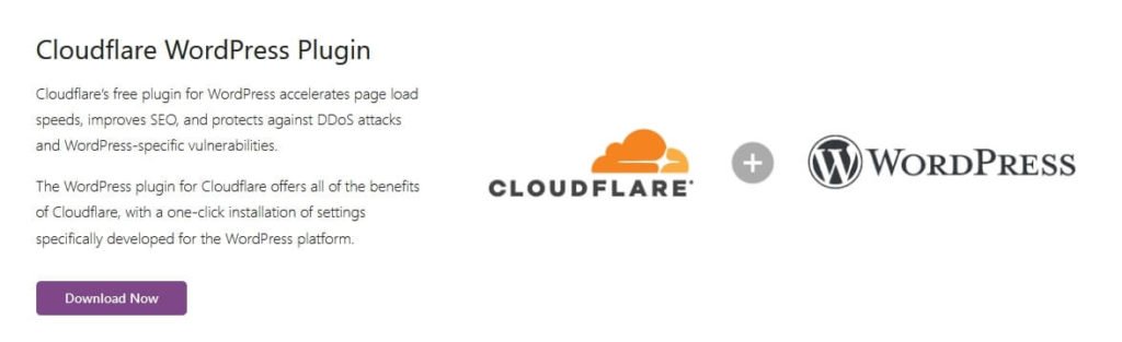 WordPress Optimization Cloudflare plugin