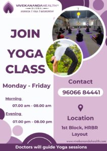 Yoga classes in Bangalore