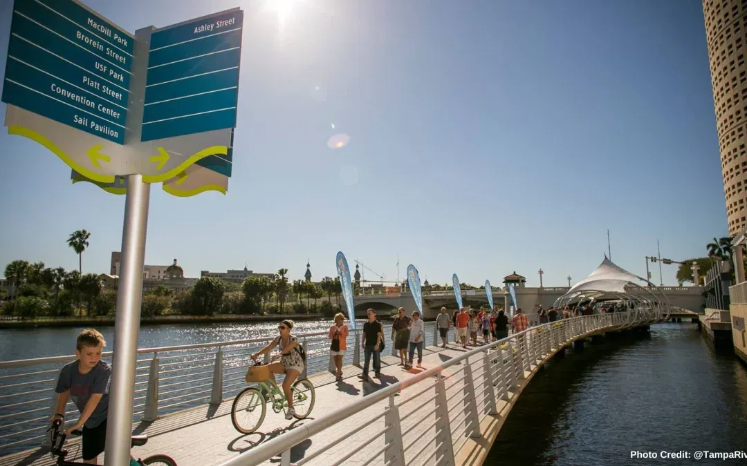 Tampa Riverwalk up for 2023 Best Riverwalk in U.S.