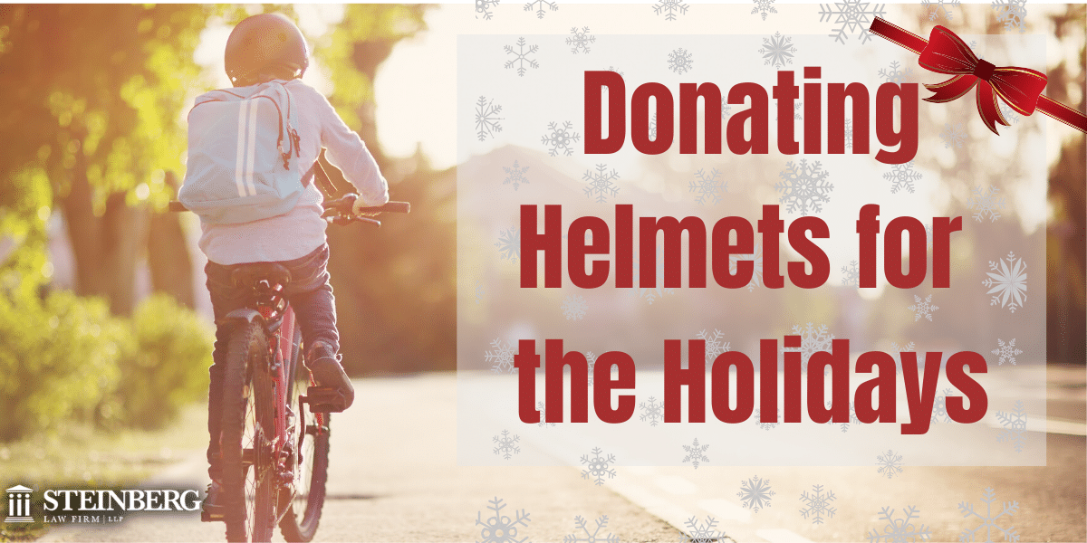 Donating Helmets for the Holidays