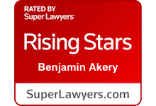 Super Lawyers Rising Star Benjamin Akery