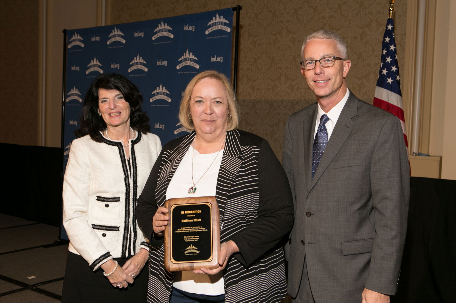 Kathleen Elliott Receives Recognition Award for Service as Chairman of ...