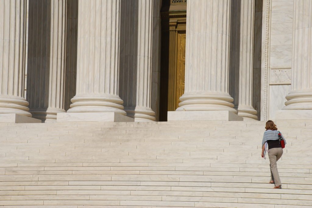The US Supreme Court in Washington DC.