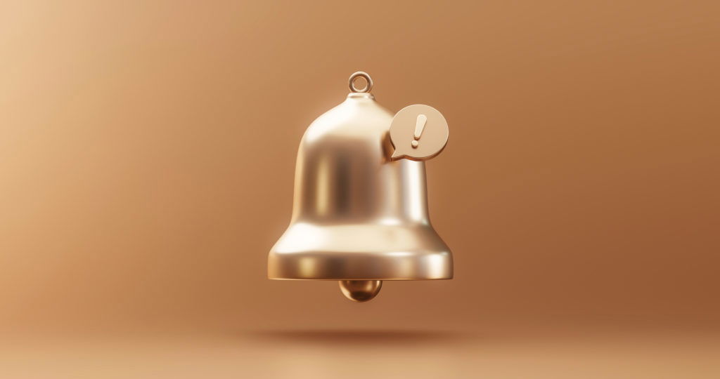 Signature Golden School Bell