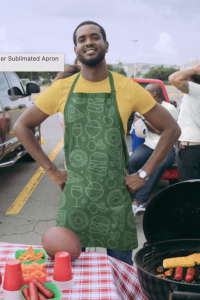 personalized kitchen apron for men