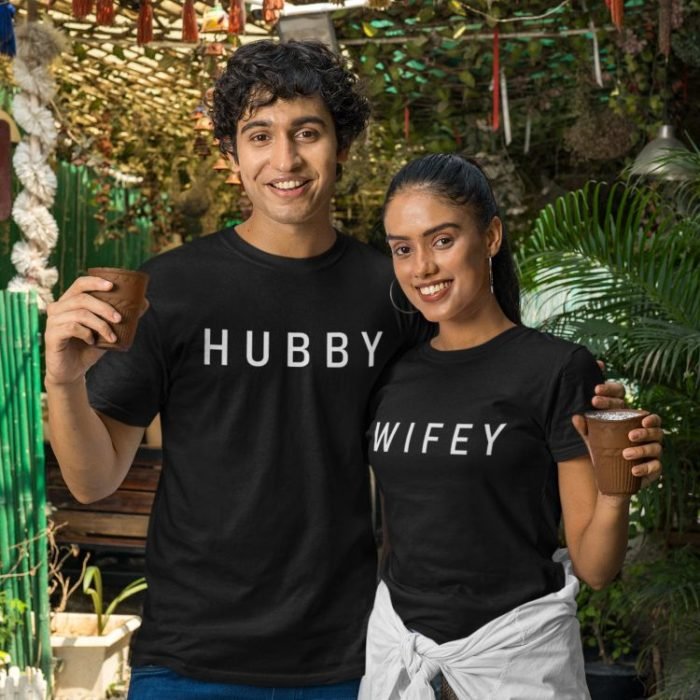 Hubby And Wifey Couple T-Shirt
