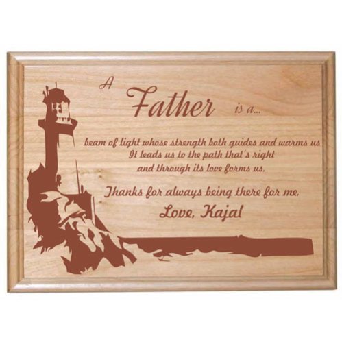 Engraved Plaque for Loving Dad