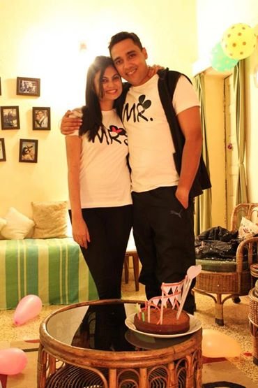 happy customer with our romantic couple tshirts