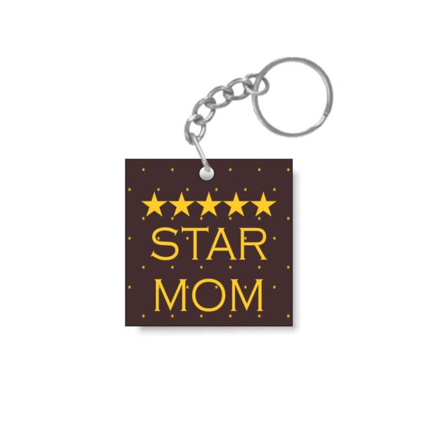 5 Star Mom Keychain