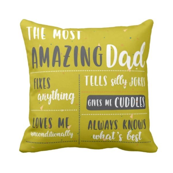 Amazing Dad Cushion Cover