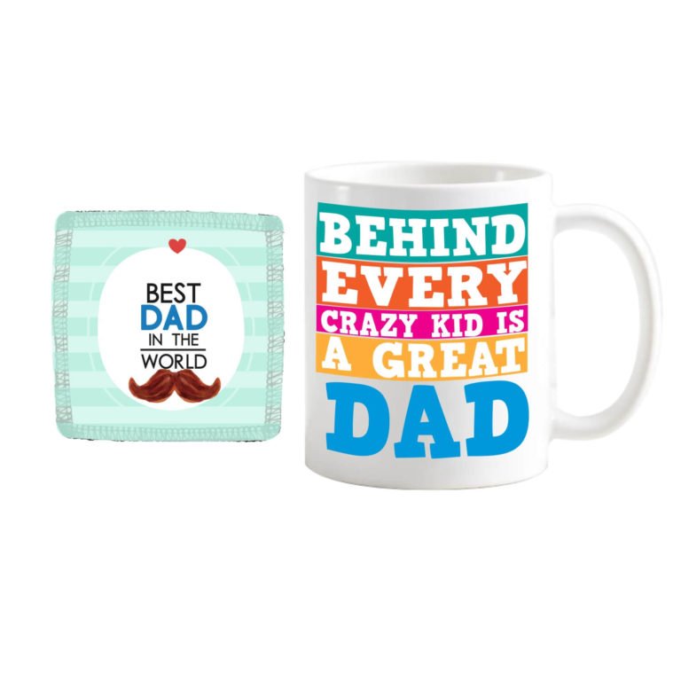 Behind Every Kid Great Dad Coffee Mug