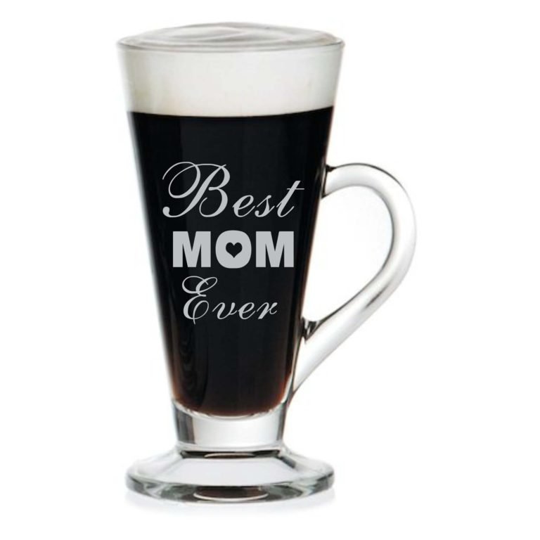 Best Mom Ever Engraved Tea Mug
