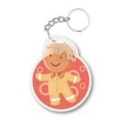 Cute Dancing Kid Christmas keychain