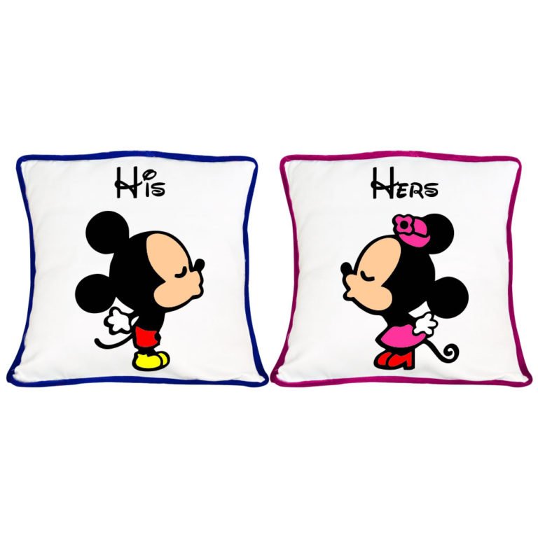 His Hers Mickey Minnie Couple Cushion Covers