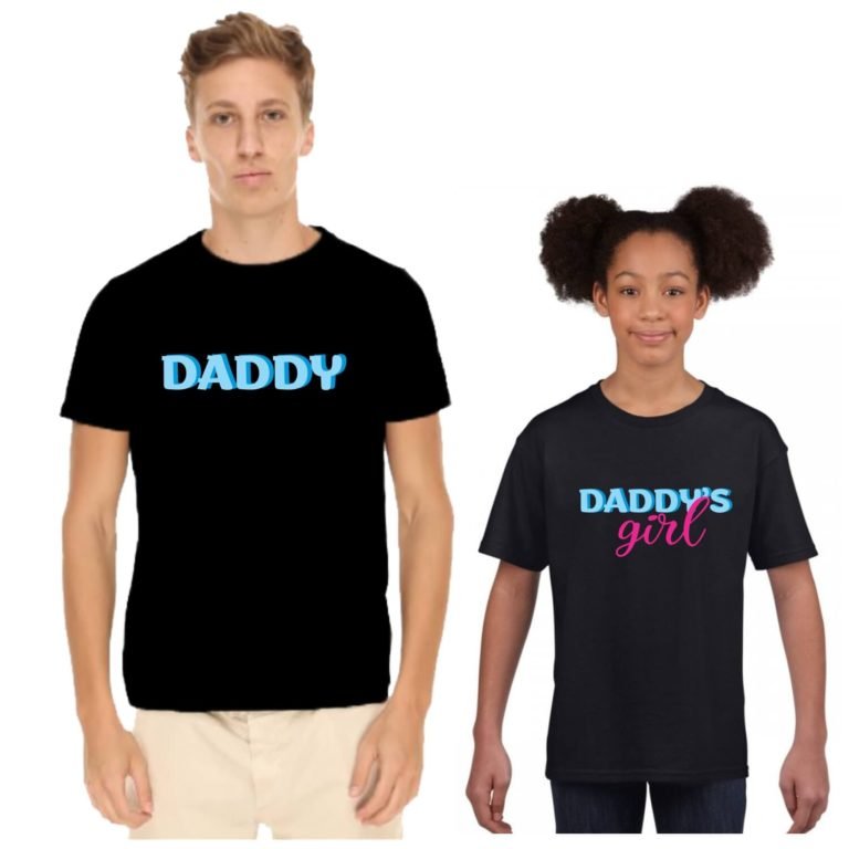 Daddy's Girl Daughter Family T-shirts