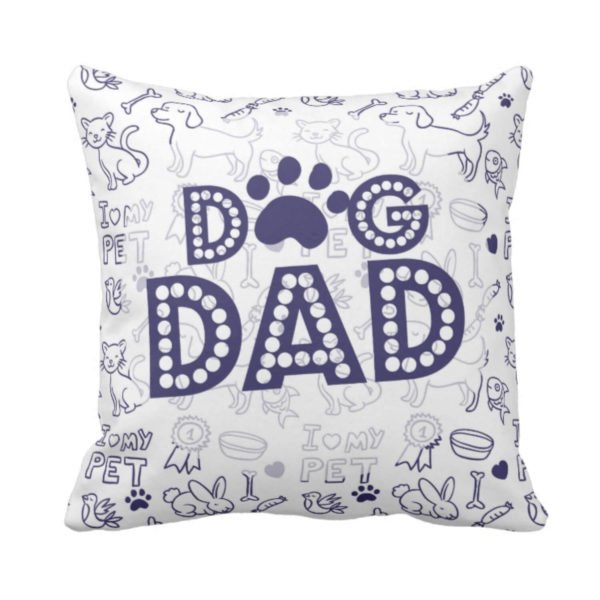 Dog Dad Cushion Cover