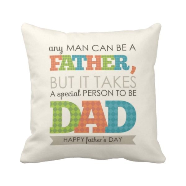 Father & Dad Printed Cushion Cover
