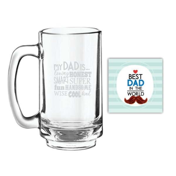 Handsome Cool Dad Beer Mug