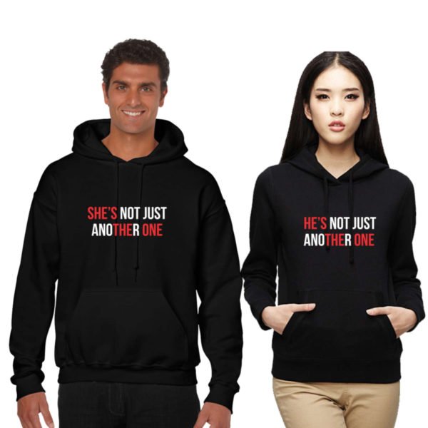 He is the One She is the One Couple Sweatshirt