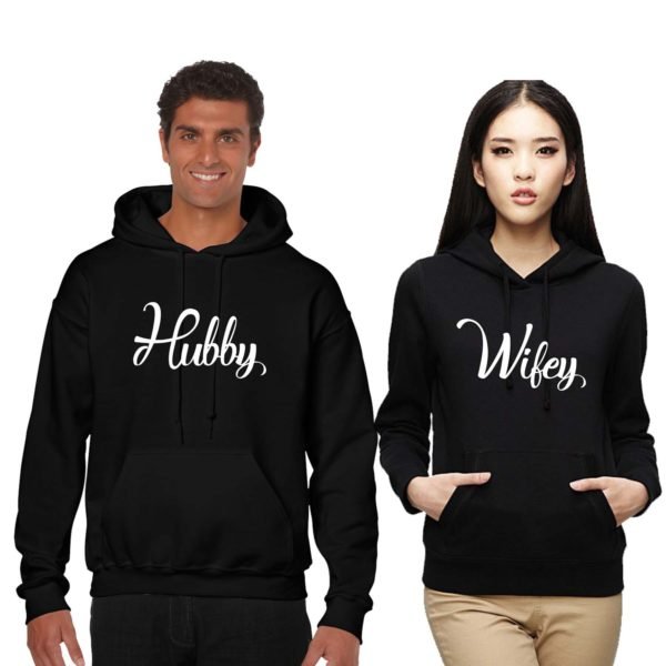 Hubby And Wifey Couple Sweatshirt