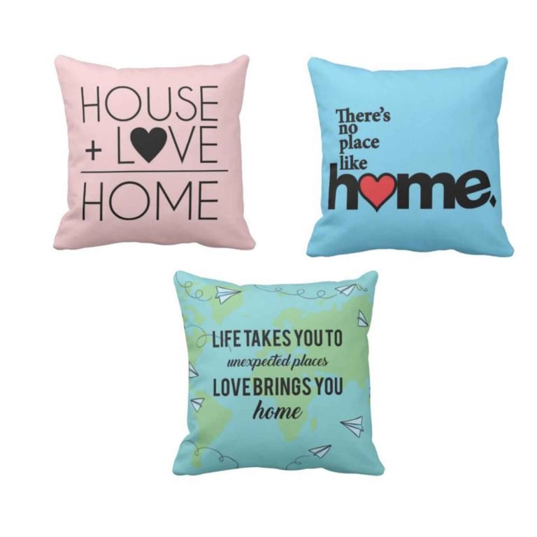 Love Brings you Happy Home Cushion Covers