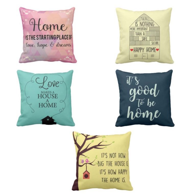 Love Goodness Happy Home Cushion Covers