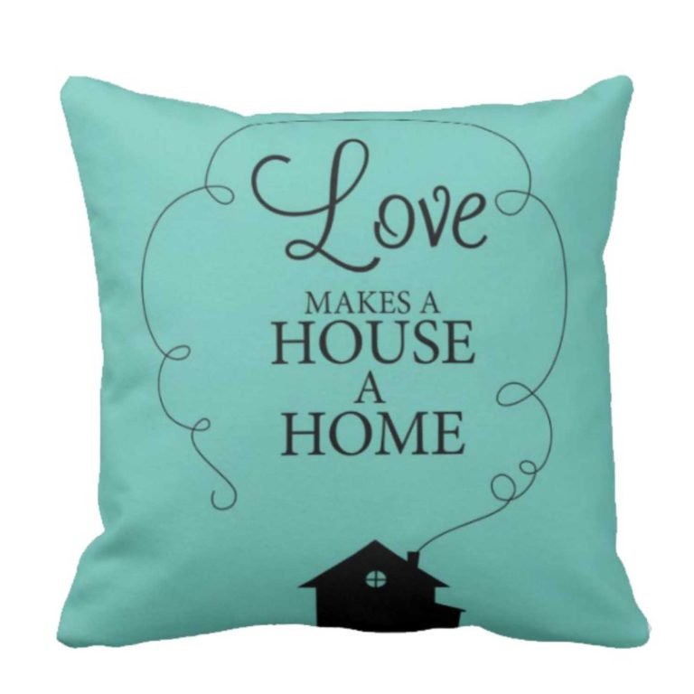 Love makes House a Home Cushion Cover