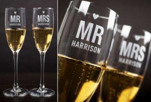 Wedding Gifts Champagne flutes