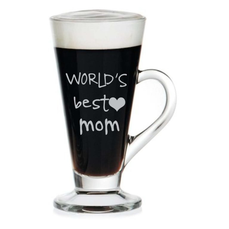 Worlds Best Mom Engraved Tea Mug