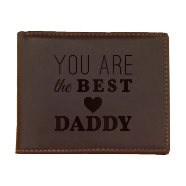 You Are The Best Daddy Men's Leather Wallet