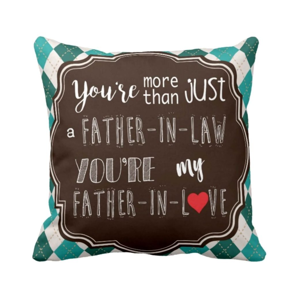 father in love Cushion Cover for father in Law