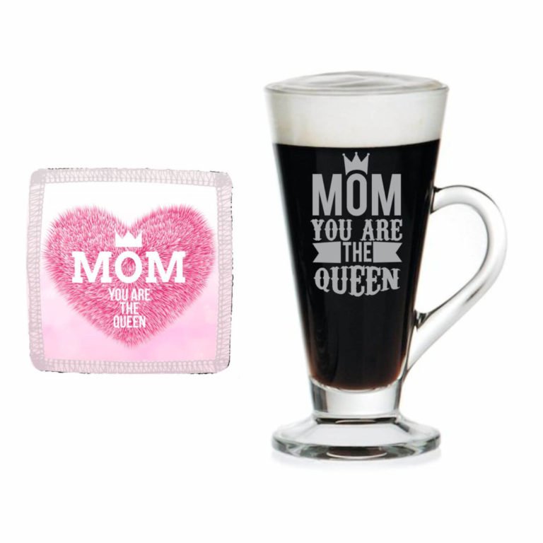 Mom You are the Queen Engraved Tea Mug