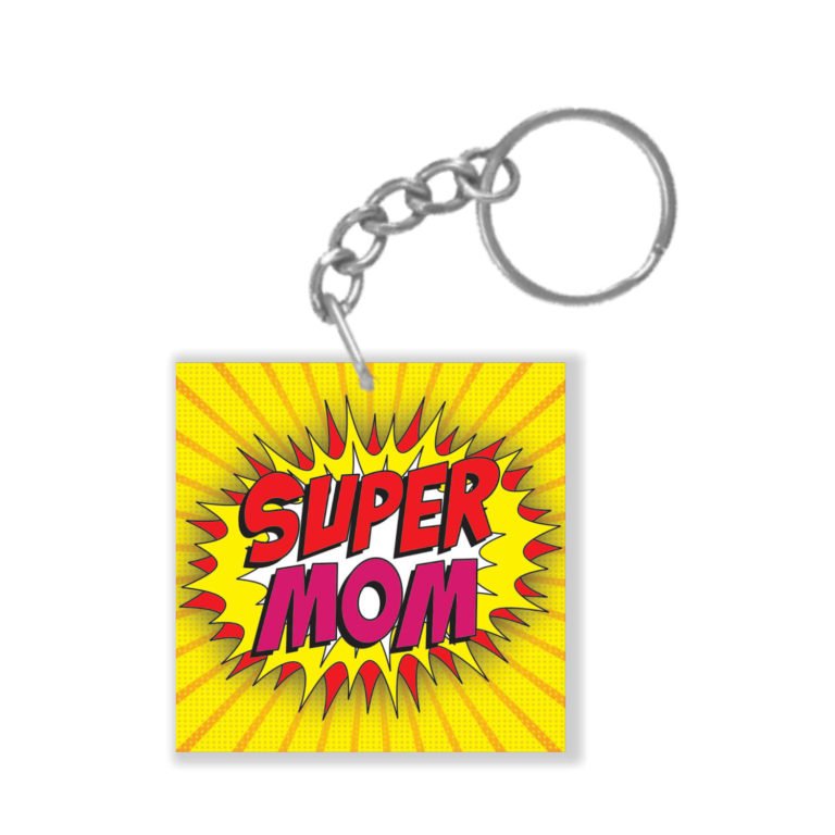 Super Dad Keychain Keyring