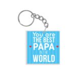 Best Papa Keychain Keyring