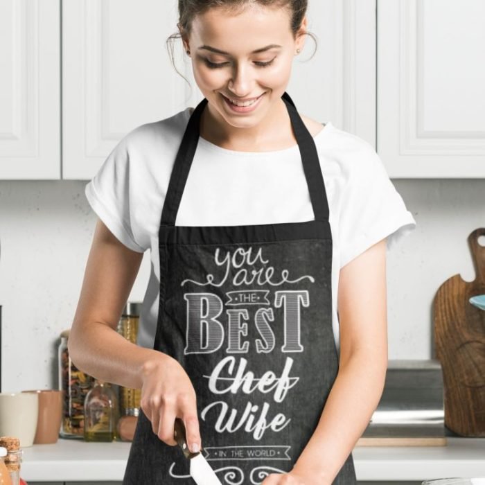 You are the Best Chef Wife Kitchen Apron Kitchen Apron Wife Apron