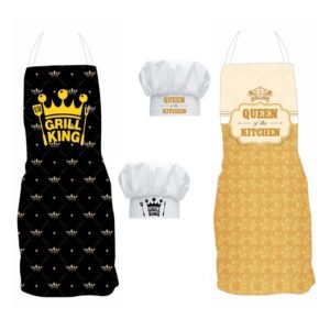 Matching kitchen aprons are a great way to show your partner that you’re in it together. Whether you’re cooking a romantic dinner for two or just doing some chores around the house, you can do it in style with matching kitchen aprons. You can also choose aprons with fun patterns or designs that reflect your personality. Not only are matching aprons a unique and creative gift, but they’re also practical and can be used for years to come. Plus, they’re a great conversation starter and can be a fun way to show off your relationship. So, if you’re looking for a unique and thoughtful gift this Valentine’s Day, consider matching aprons.