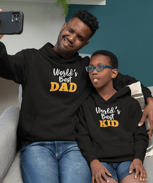 mockup-of-a-dad-and-kid-with-hoodies-taking-a-selfie-33113 (1)