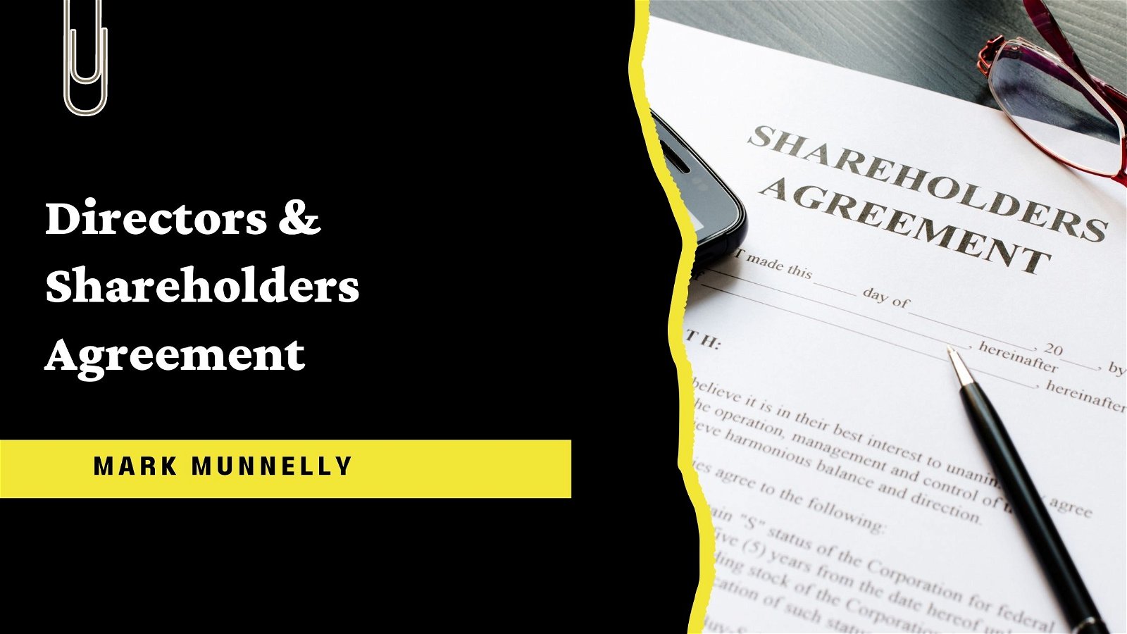 Directors & Shareholders Agreement