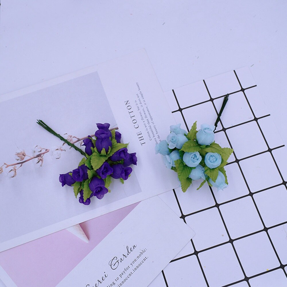 MINI silk roses diy wreath gifts christmas decor MINI silk roses diy wreath gifts christmas decor
