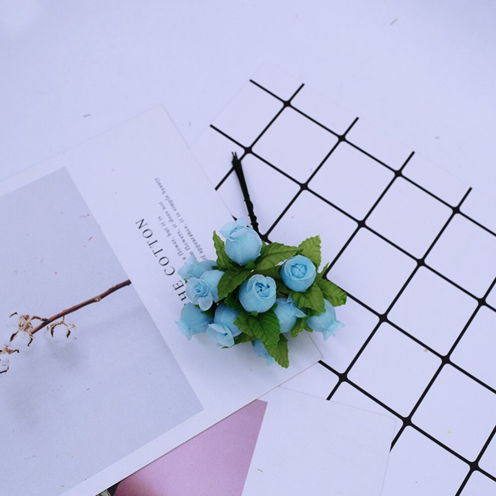 MINI silk roses diy wreath gifts christmas decor MINI silk roses diy wreath gifts christmas decor