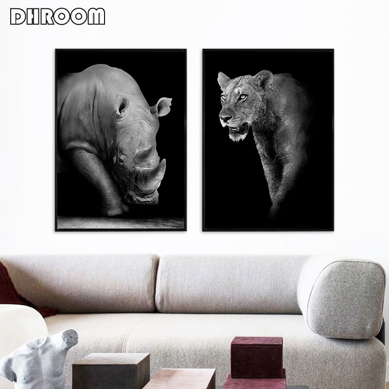 Canvas Painting Animal Wall Art Canvas Painting Animal Wall Art